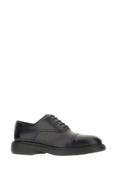 Black leather Camden lace-up shoes -  | Wise