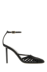 Black nappa leather Ermelia pumps -  | Wise