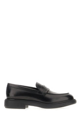 Black leather Calligola loafers -  | Wise