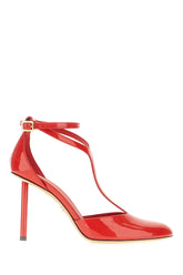 Red leather Lyssandra pumps -  | Wise