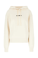 Ivory cotton oversize sweatshirt -  | Wise