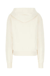 Ivory cotton oversize sweatshirt -  | Wise