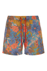 Printed polyester swimming shorts -  | Wise