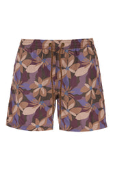 Printed polyester swimming shorts -  | Wise