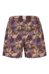 Printed polyester swimming shorts -  | Wise