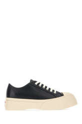 Black nappa leather Pablo sneakers -  | Wise