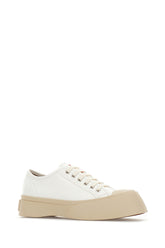 White nappa leather Pablo sneakers -  | Wise