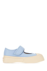 Powder blue nappa leather Mary Jane ballerinas -  | Wise