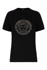 Black cotton t-shirt -  | Wise