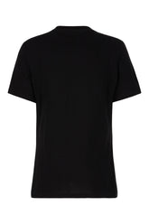 T-shirt in cotone nero -  | Wise