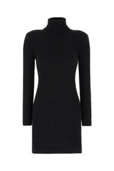 Black cashmere mini dress -  | Wise