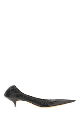 Black nappa leather pumps -  | Wise