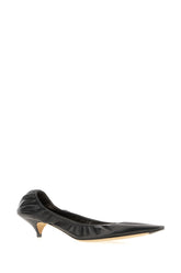 Black nappa leather pumps -  | Wise