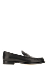 Black leather loafers -  | Wise