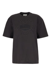 Charcoal cotton t-shirt -  | Wise