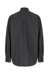 Grey wool shirt -  | Wise