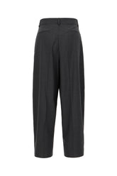 Pantalone in lana grigio scuro -  | Wise