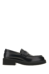 Black leather loafers -  | Wise