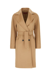 Beige cashmere blend coat -  | Wise