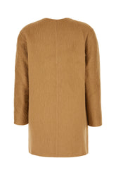 Camel wool blend coat -  | Wise