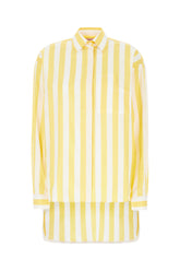 Camicia oversize in popeline stampato -  | Wise