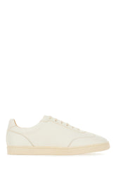 Ivory leather sneakers -  | Wise