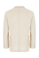 Sand cashmere blazer -  | Wise