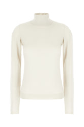 Ivory cashmere blend sweater -  | Wise