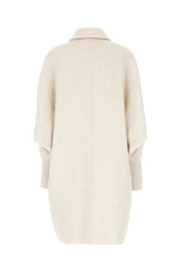 Cappotto in misto cashmere sabbia -  | Wise