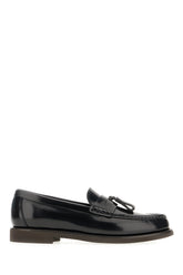 Black leather loafers -  | Wise