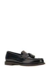 Black leather loafers -  | Wise