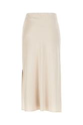 Sand acetate blend skirt -  | Wise