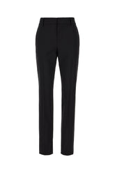 Pantalone in misto lana stretch nera -  | Wise