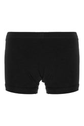 Black stretch cotton boxer -  | Wise