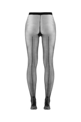 Black stretch nylon tights -  | Wise