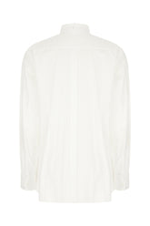 Camicia in popeline stretch bianco -  | Wise