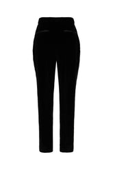 Black velvet pants -  | Wise