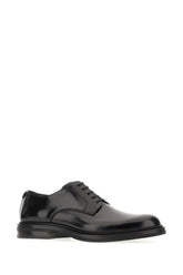 Black leather lace-up shoes -  | Wise