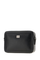 Black leather mini handbag -  | Wise