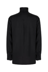 Black silk top -  | Wise