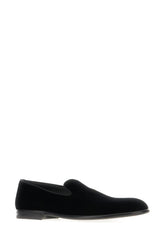 Black velvet loafers -  | Wise