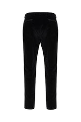 Pantalone in misto cotone nero -  | Wise