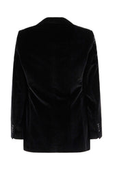 Black velvet blazer -  | Wise