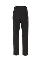 Black stretch cotton pants -  | Wise