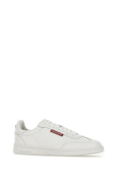 White leather Boxer sneakers -  | Wise