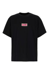 T-shirt in cotone nero -  | Wise