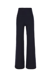 Blue polyester blend pants -  | Wise