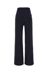 Blue polyester blend pants -  | Wise