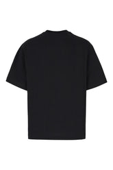 Black cotton oversize t-shirt -  | Wise