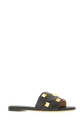 Slippers in nappa nera -  | Wise